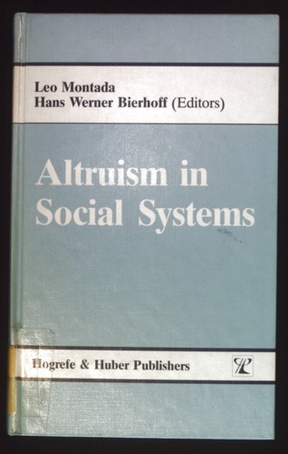 Altruism social systems - altruism,