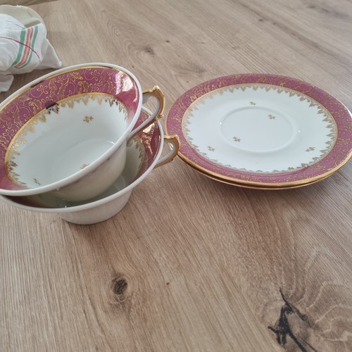 Service thé rose vintage - rose,