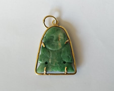 Ancien pendentif bouddha - pendentif, or