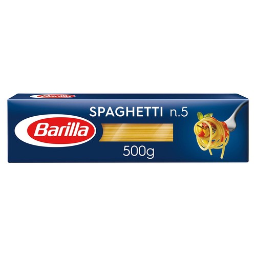 Barilla pâtes spaghetti 5 - spaghetti, n°5