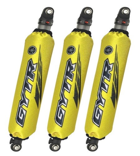 Cache amortisseurs jaunes