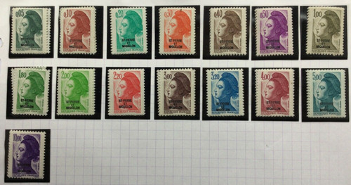 Timbres saint pierre - timbres,