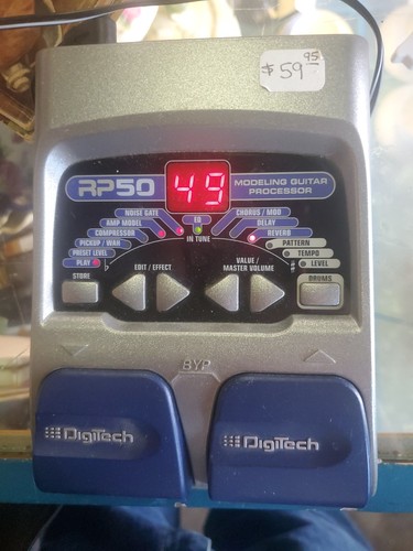 Digitech rp50 multi - digitech, multi-effect