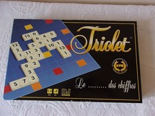 ? Jeu de société Triolet – DJ Games – As d’Or - Le Scrabble des chiffres