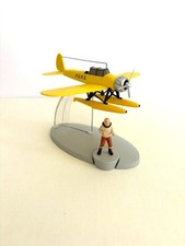 TINTIN Hydravion jaune avec