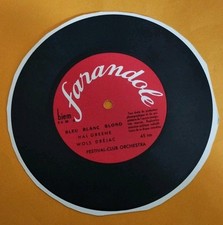 Disque souple MONSAVON Europunion BLEU BLANC BLOND 