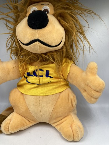 Peluche lion mascotte lcl tour - mascotte,