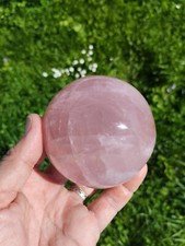 Quartz Rose Forme Sphère