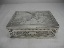 ancien coffret bijoux Dénicheur B.Wicker old jewelry box Schmuckkästchen Louvre