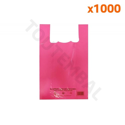 Sac bretelles rose pebd - sac,