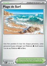 Carte Pokémon Plage de Surf