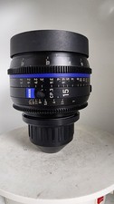 Objectif cinéma Zeiss CP.3 15mm T2.9 monture Arri PL compact cine prime - ple...