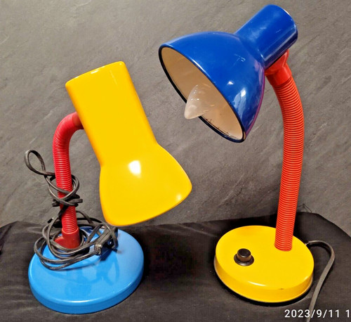 Rare paire lampes bureau - rare, de