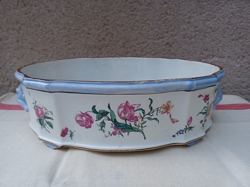 Grande jardiniere faience - jardiniere,