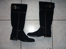 chaussures bottes en daim avec sangle doré FORTUNE   taille 37 ANDRE
