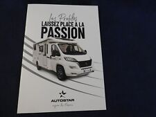 catalogue camping car autostar  les profilés 2024