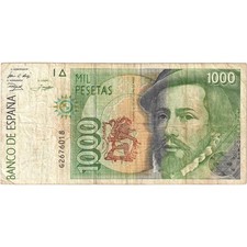 Espagne, 1000 Pesetas, 1992-10-12, TB