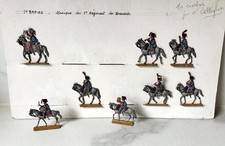 Lot de figurines,  8 soldats