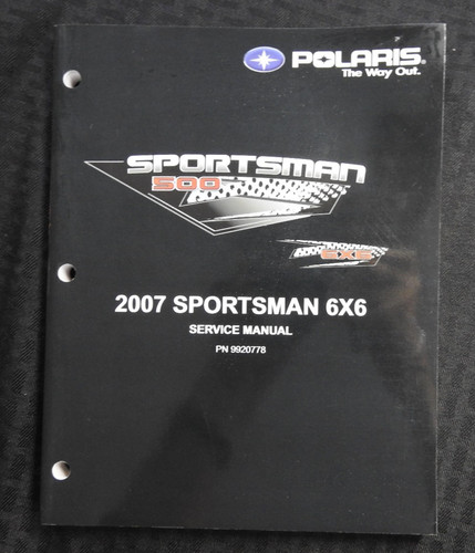 2007 polaris sportsman 500 6x6 - 2007,