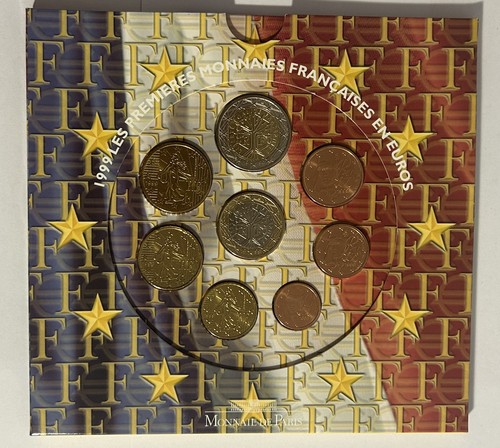 Coffret pièces euro 1999 - coffret,