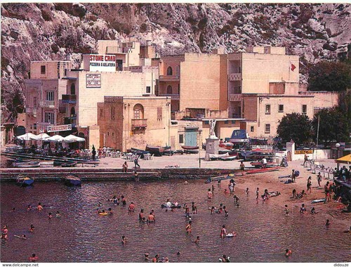 Carte postale malte - -,