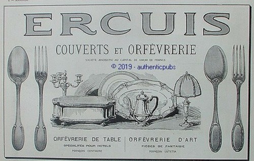 Publicite ercuis couverts - publicite,