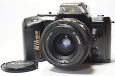 [Exc+5] Appareil photo reflex argentique Nikon F401 35 mm noir avec objectif ...