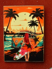 PIN'S  COMBI VOLKSWAGEN - SURF -  10 Ex