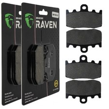 2 Kit plaquettes frein Av Ga et Av Dr Pour Bmw K 1300 GT SE S HP Sport de 2009 à