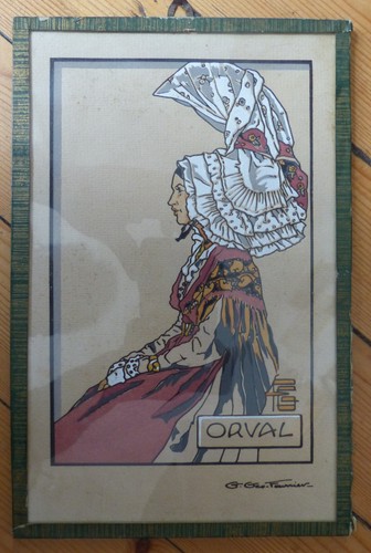 Gravure encadrée ancienne - , de
