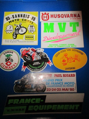 Autocollants moto paul - autocollants,