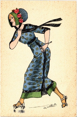 Artist signed glamour - pc, signed,