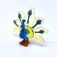 PLAYMOBIL * PAYS MAGIQUE * Paon Queue Ouverte Cristal Transparent Jaune 70803