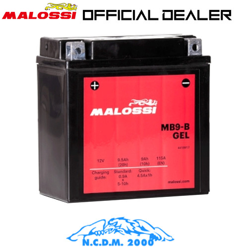 Batterie malossi yb9 - batterie, yb9-b