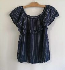 Blouse bleu marine viscose T38 Etam (2502055)