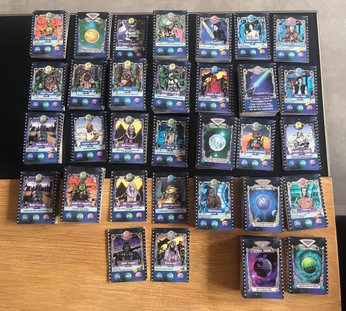 Lot 681 cartes star wars - star,