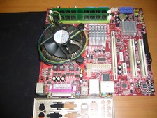 Carte mere MSI MS-7267 ver4.2 avec processeur ram ventirad et plaque occasion