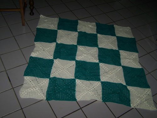 Plaid jeté table - de, coussin