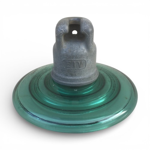 Ancien isolateur verre à - isolateur,