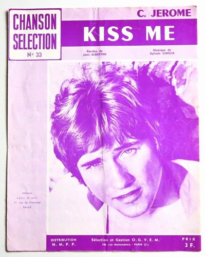 Partition vintage sheet music