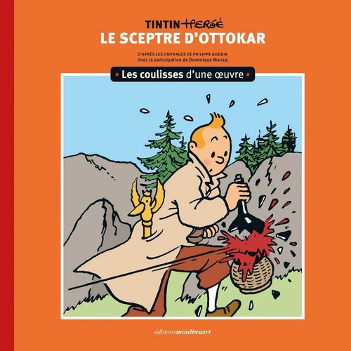 Philippe goddin tintin behind - tintin,