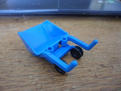 Brouette bleu playmospace - ,