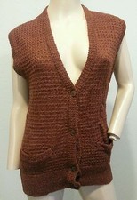 Vtg Cacharel Italy Brown New