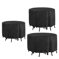 Housse de table ronde haute