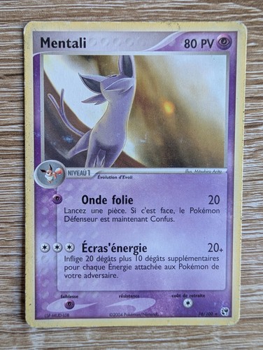 Carte pokémon mentali - carte, :