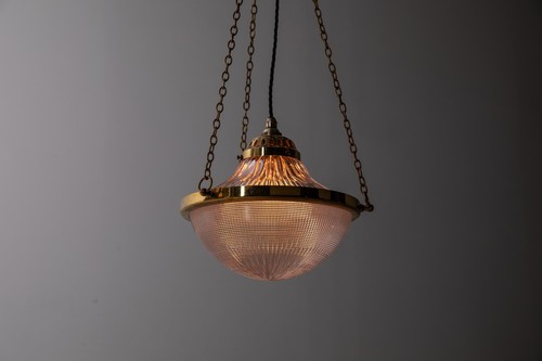Antique holophane blondel - 10",