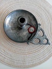 bougeoir ancien Etain De Paris 