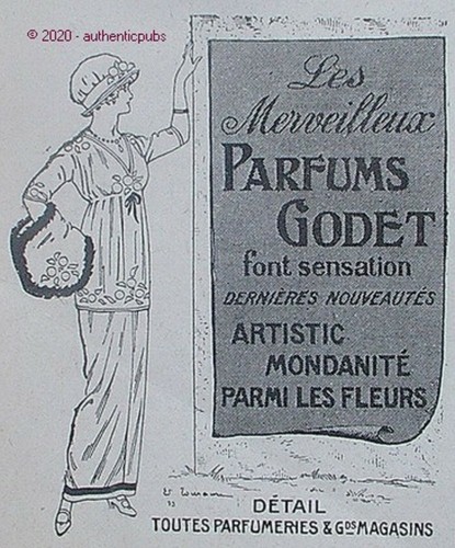 Publicite godet parfum - publicite,
