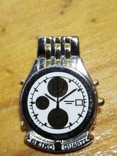 PIN'S PINS PIN MONTRE SEIKO QUARTZ 1992 ARGENT ARTHUS BERTRAND PARIS