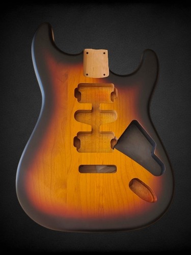 Corps stratocaster sunburst - stratocaster,